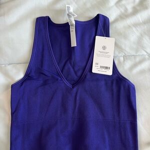 Athleta Aurora RibTank in Deep Violet